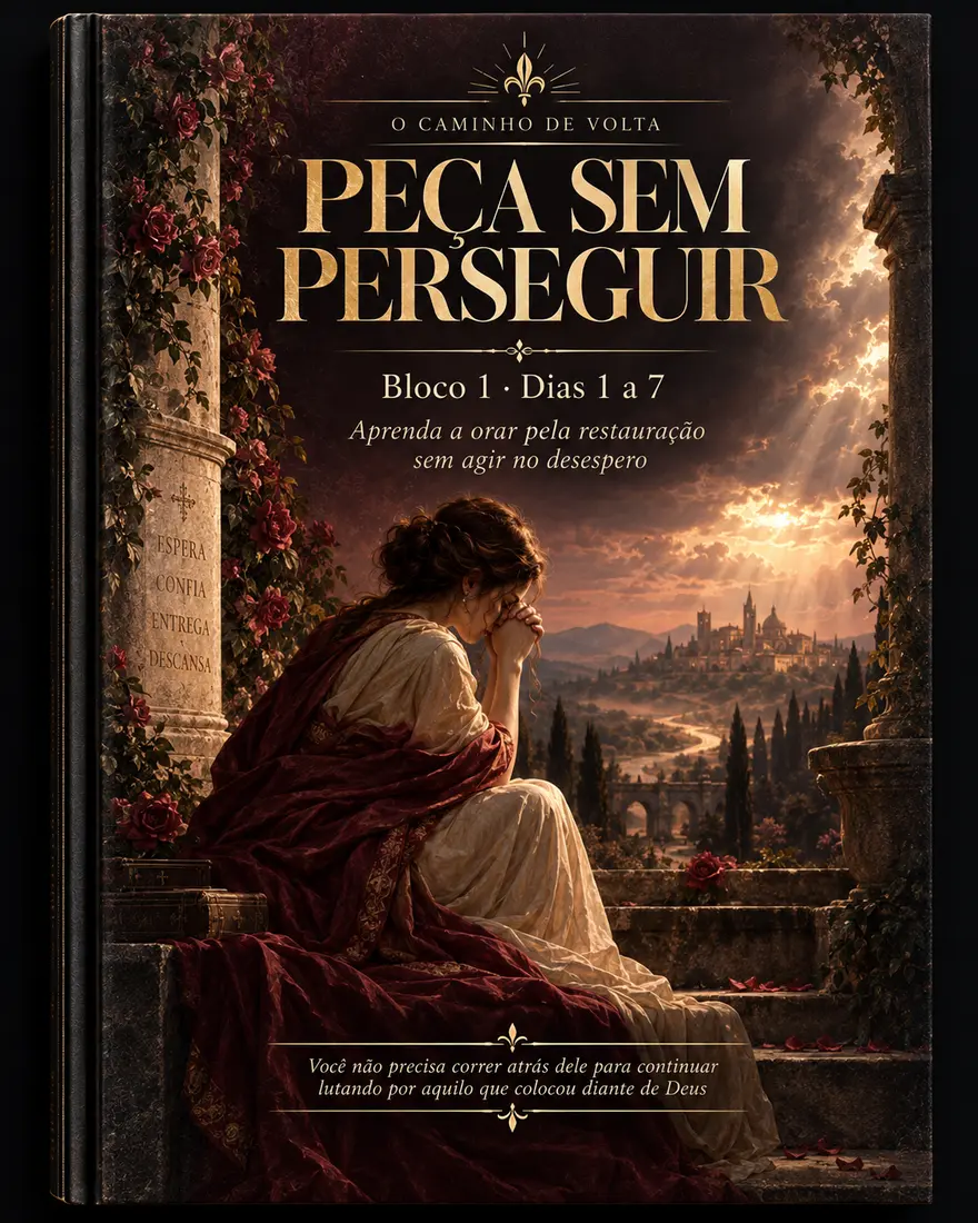 Ciclo 01: PEÇA SEM PERSEGUIR